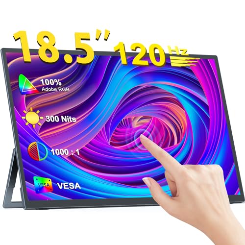 Amazon.co.jp: モバイルモニター 18.5インチ タッチパネル